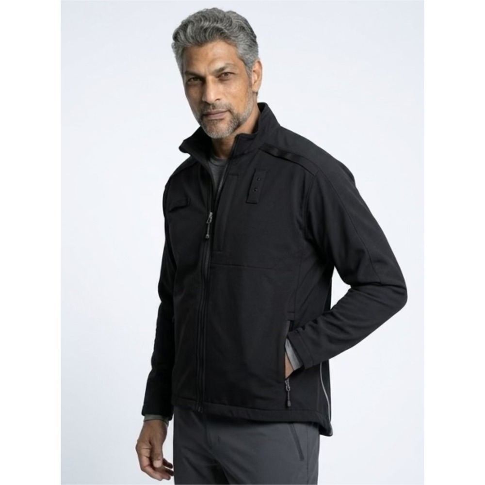 utility tactile water resistant fleece lined Mens The North Face black zip XL
